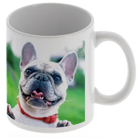 Impression mug personnalisable blanc