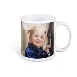 Impression mug avec photo blanc