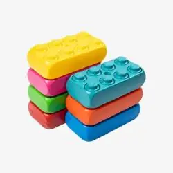 Briques géantes à empiler pour jouer et développer la créativité