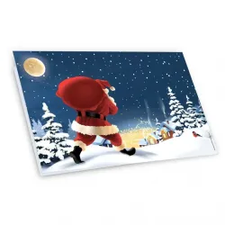 Cartonnage à rabat 20X30 Noël