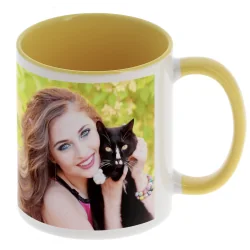 MUG Jaune personnalisable