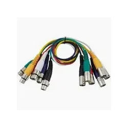 Cable patch XLR 0.6m