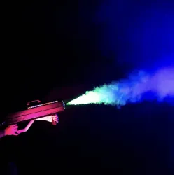 Effet fumée CO2 avec pistolet professionnel en location