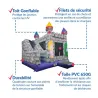 Cam's Animation|Structure Chateau fortChateau gonflable, jeux en bois et enfant|%Ardèche%%Drôme%