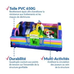 Château gonflable pour petits enfants Privas