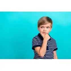 Portrait photo grimace rentré scolaire