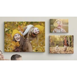 Tableau photo sur toile sans reflet, finition soignée
