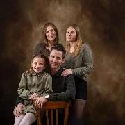 Portrait de famille en studio entre Privas, Valence et Montélimar