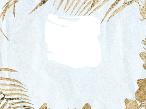 Anniv Feuille or bleu ecran 1