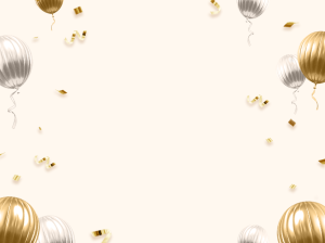 Anniv ballon or et argent écran 1