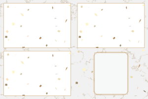 anniv confetis or 11