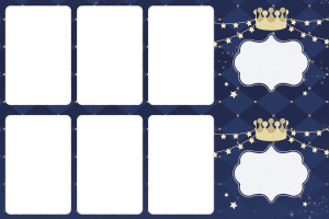 Anniv Couron etoile bleu 12