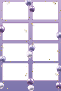 Anniv ballon violet 4