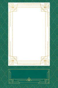 Anniv vintage vert 9