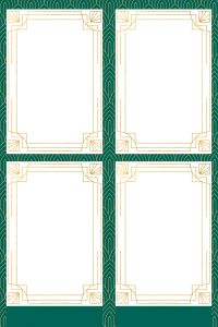 Anniv vintage vert 5