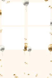 Anniv balon or et argent 1