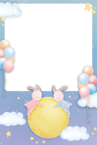 Lapin rose et Bleu 9