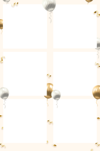 Anniv balon or et argent 2