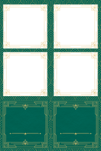 Anniv vintage vert 1