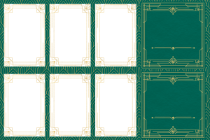 Anniv vintage vert 13