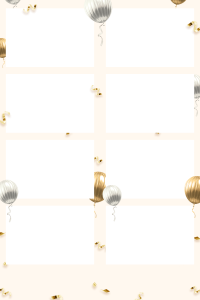 Anniv balon or et argent 4