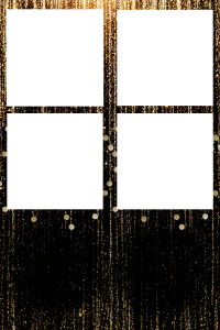 Anniv Noir poudre d'or ++ 1