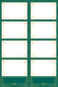 Anniv vintage vert 4