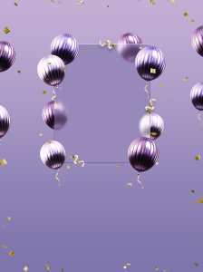 anniv ballon violet 2