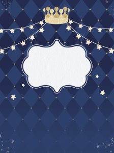 Anniv Couron etoile bleu 16