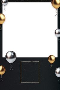 anniv ballon or argent 6