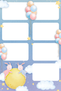 Lapin rose et Bleu 7