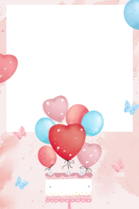 Anniv Ballon Papillon 10