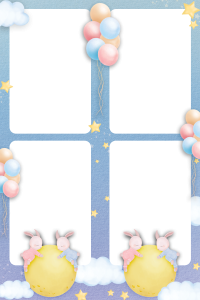 Lapin rose et Bleu 5