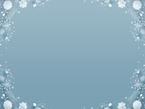 Couronne d'hiver bleu ecran 1